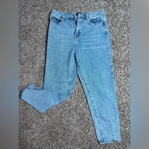 Women's Light Blue Straight Leg Jeans
